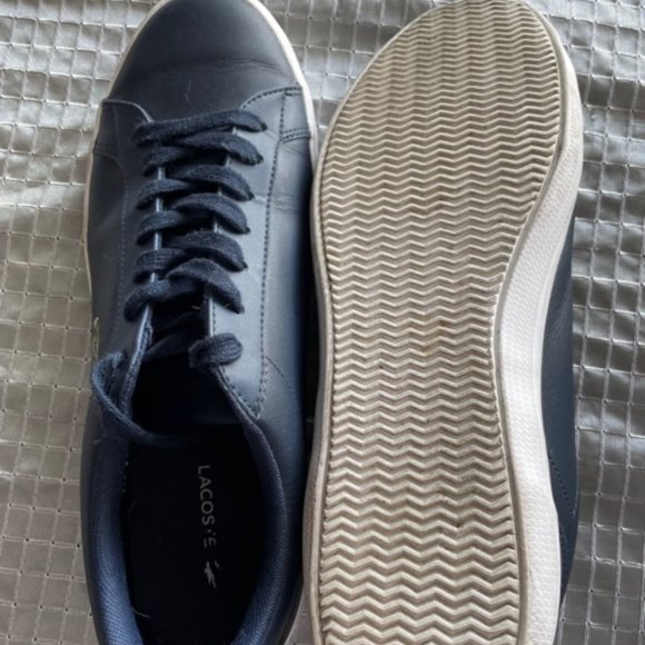LACOSTE men low top sneakers size 9 - Picture 4 of 4
